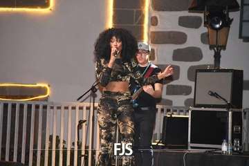 Concierto de Nia Correia en San Juan/Francisco Javier Santana e Ildefonso Rodríguez.